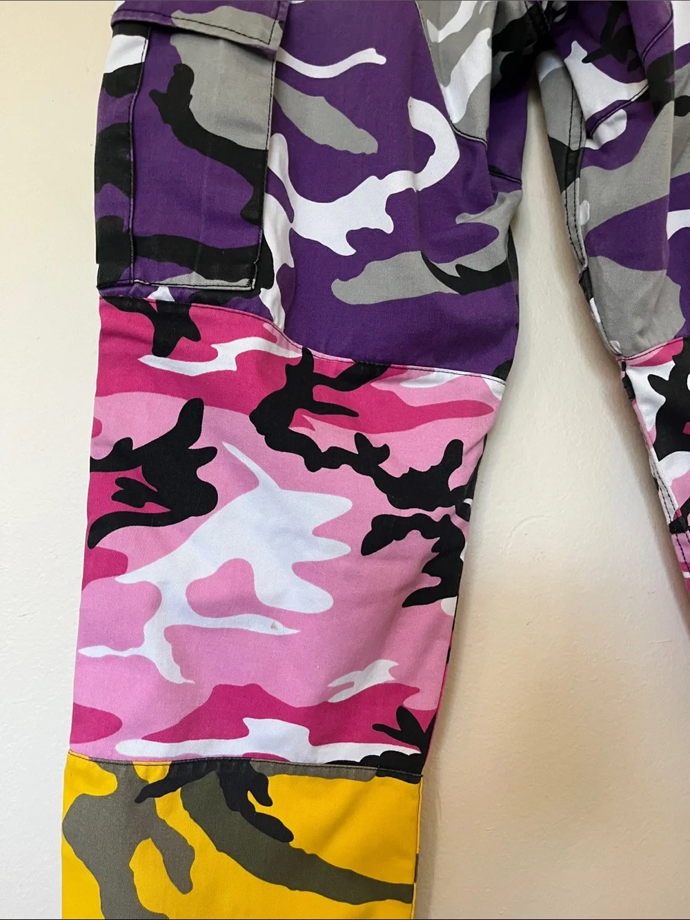 Gnarcotic “ Four Loko” Camo Cargo Pants Sz 28-31 Adjustable -Unisex Streetwear